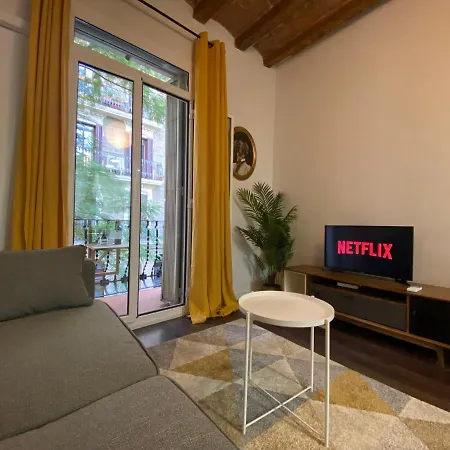 Cosy Urban Oasis 1bd In Poble Sec By Myrentalhost