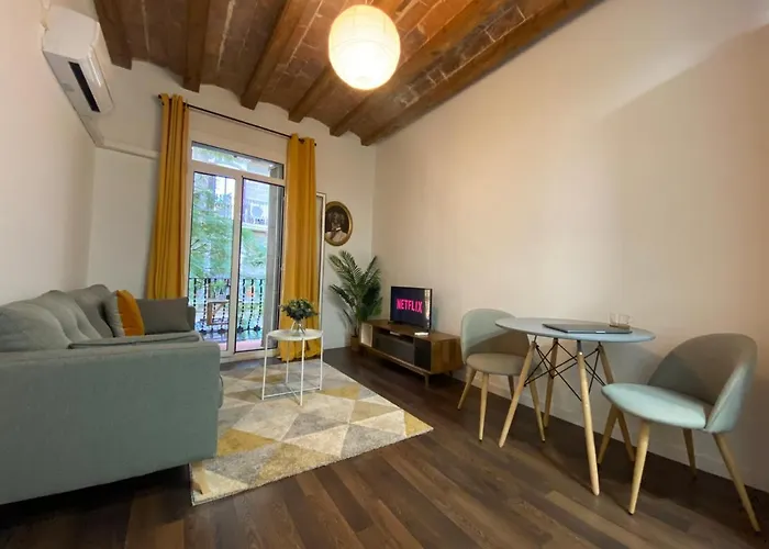 Cosy Urban Oasis 1bd In Poble Sec By Myrentalhost