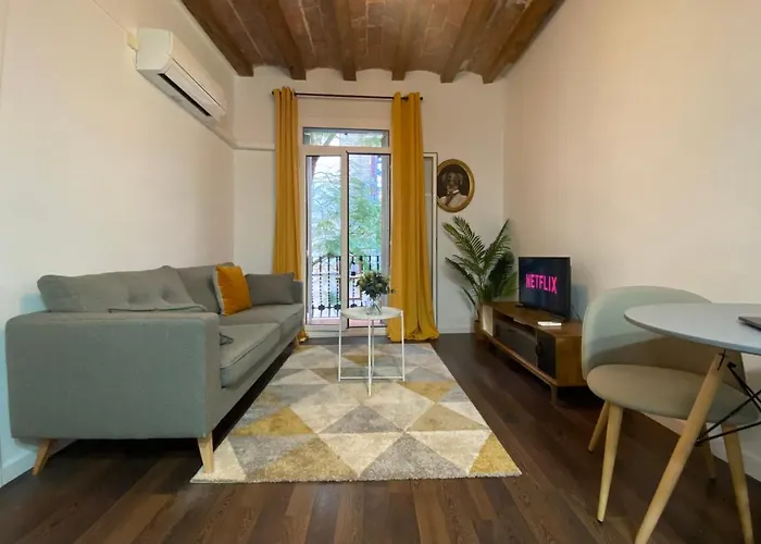 Cosy Urban Oasis 1bd In Poble Sec By Myrentalhost