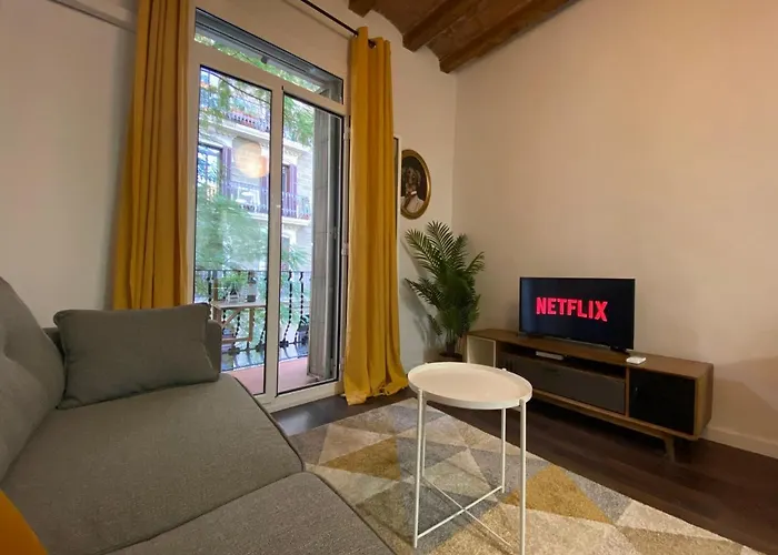 Cosy Urban Oasis 1bd In Poble Sec By Myrentalhost